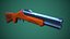 Stylized HS-12 Shotgun Low Poly