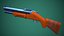 Stylized HS-12 Shotgun Low Poly