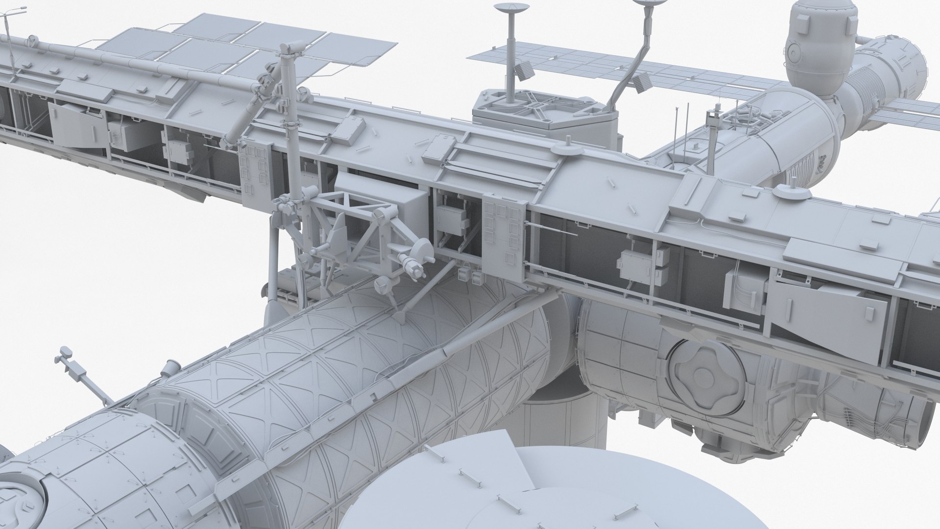 Iss international space 3D model - TurboSquid 1527953