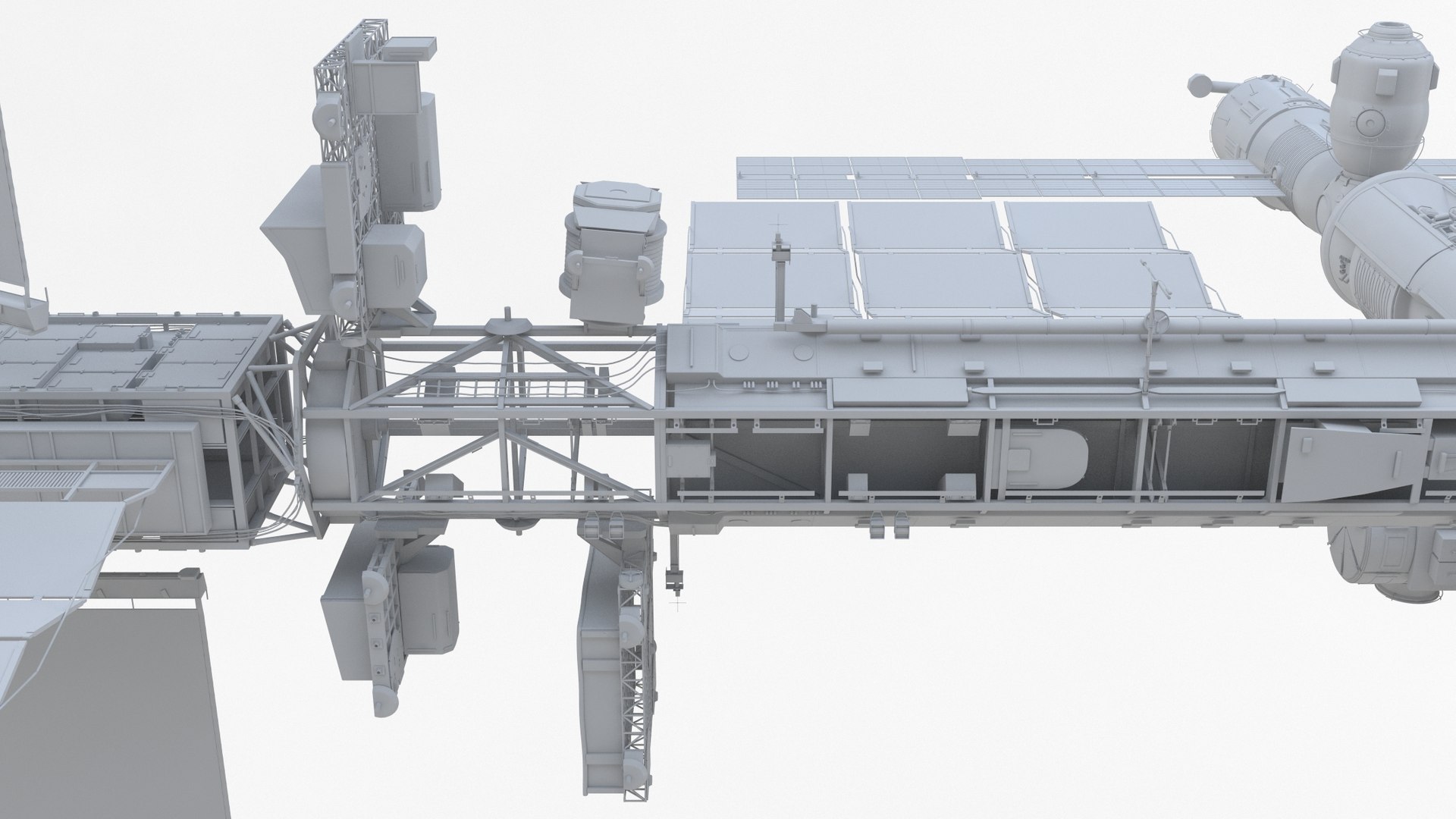 Iss international space 3D model - TurboSquid 1527953