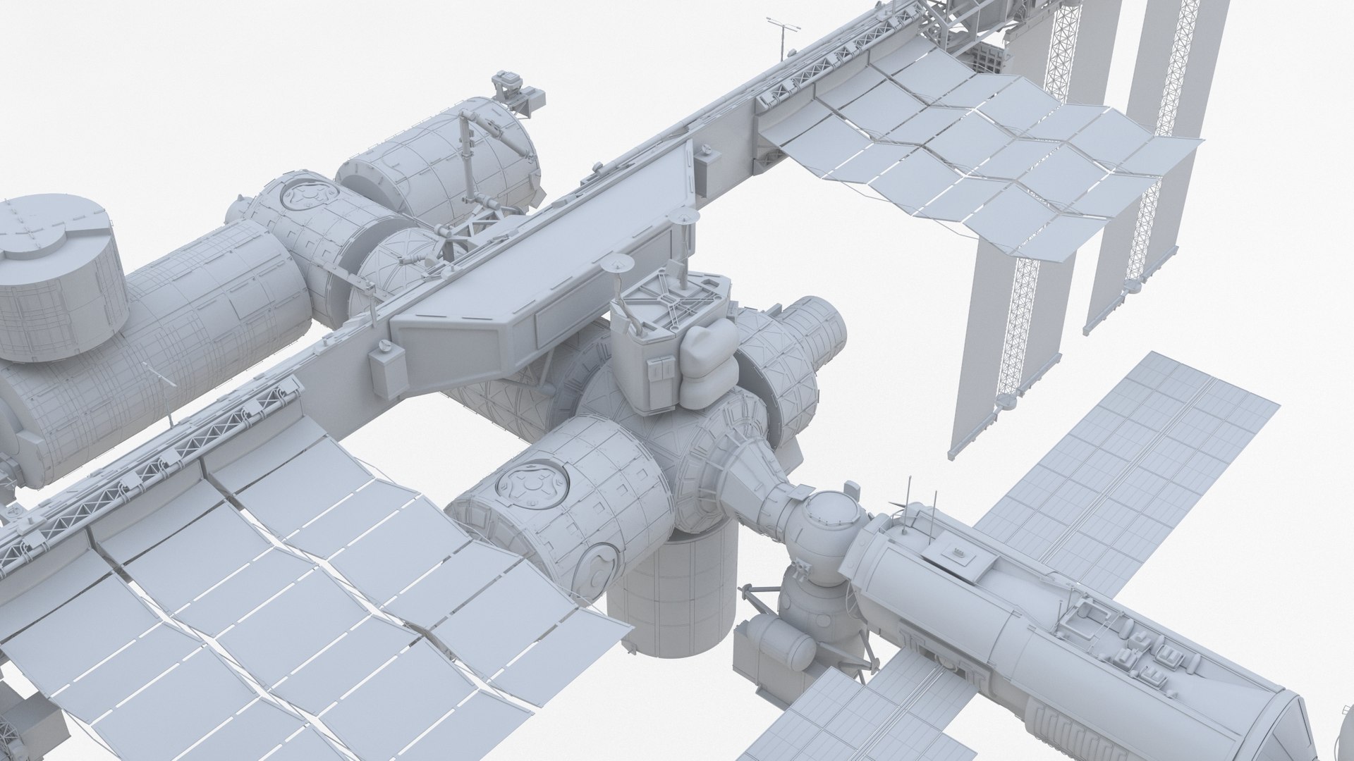 Iss international space 3D model - TurboSquid 1527953