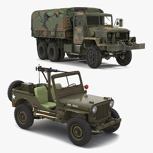 US WWII Vehicles Collection