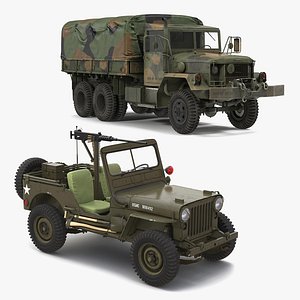 US WWII Vehicles Collection