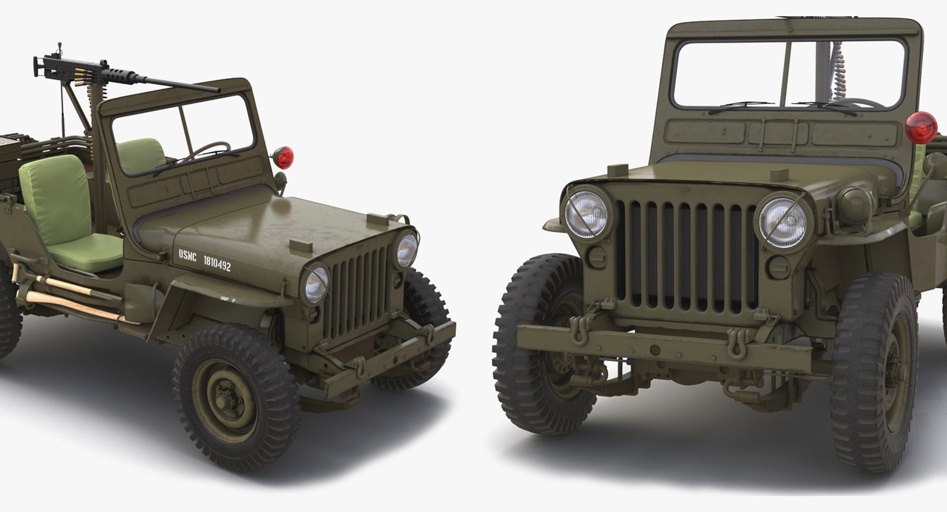 US WWII Vehicles Collection 3D - TurboSquid 2516709
