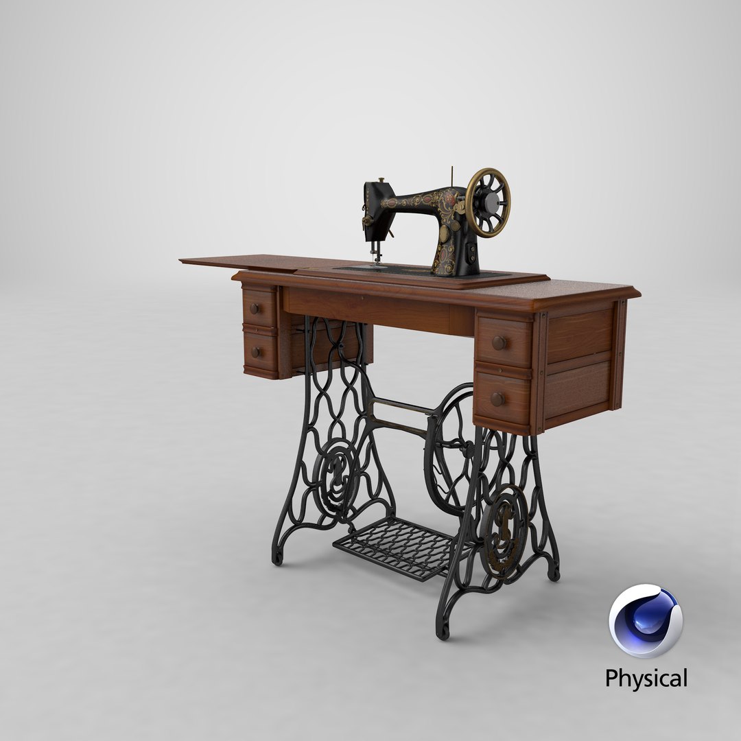 antique sewing machine 3D https://p.turbosquid.com/ts-thumb/oy/XlEU6n/JN/stemcell_cinema_4d_physical_render/png/1618757007/1920x1080/fit_q87/11593d536ee1be2ba8a1dec694a410f9e13aefd9/stemcell_cinema_4d_physical_render.jpg