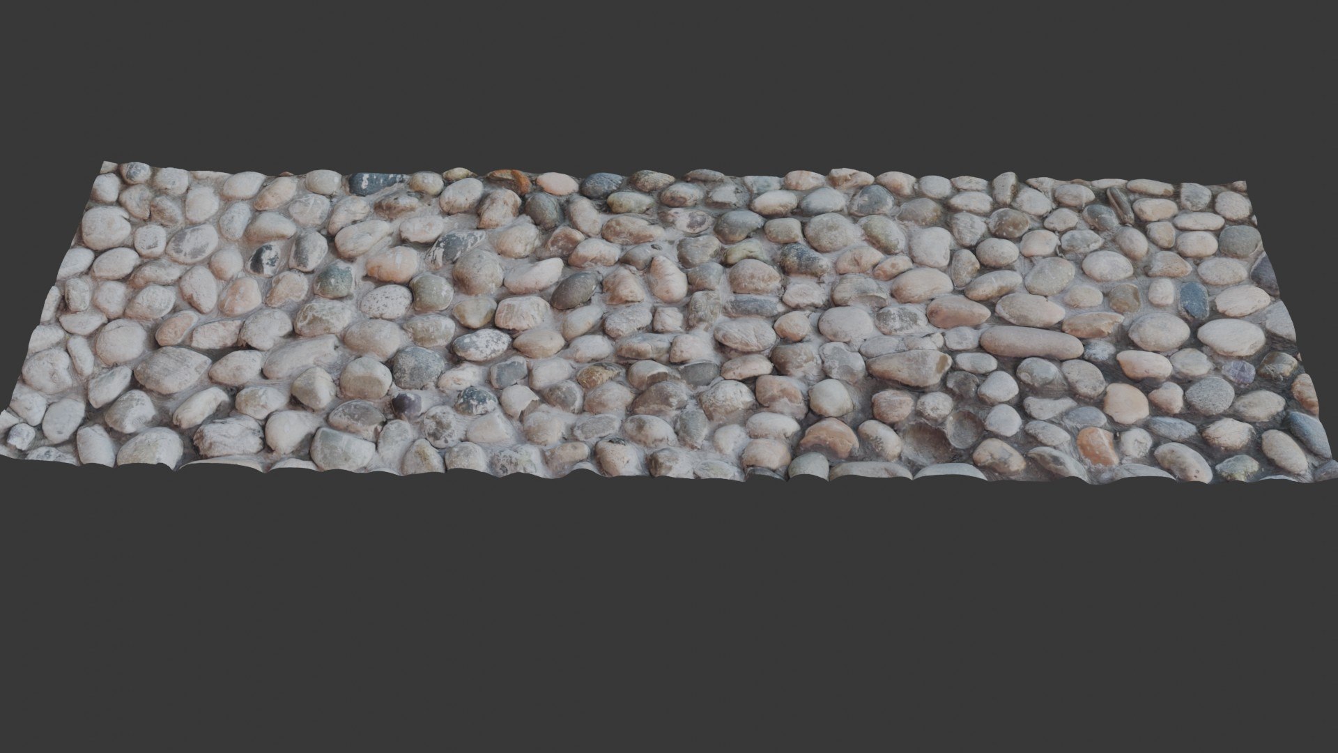 Photorealistic Cobblestone Ground 3D Sca 3D Model - TurboSquid 2395512