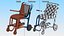 Wheelchairs Collection 5 model