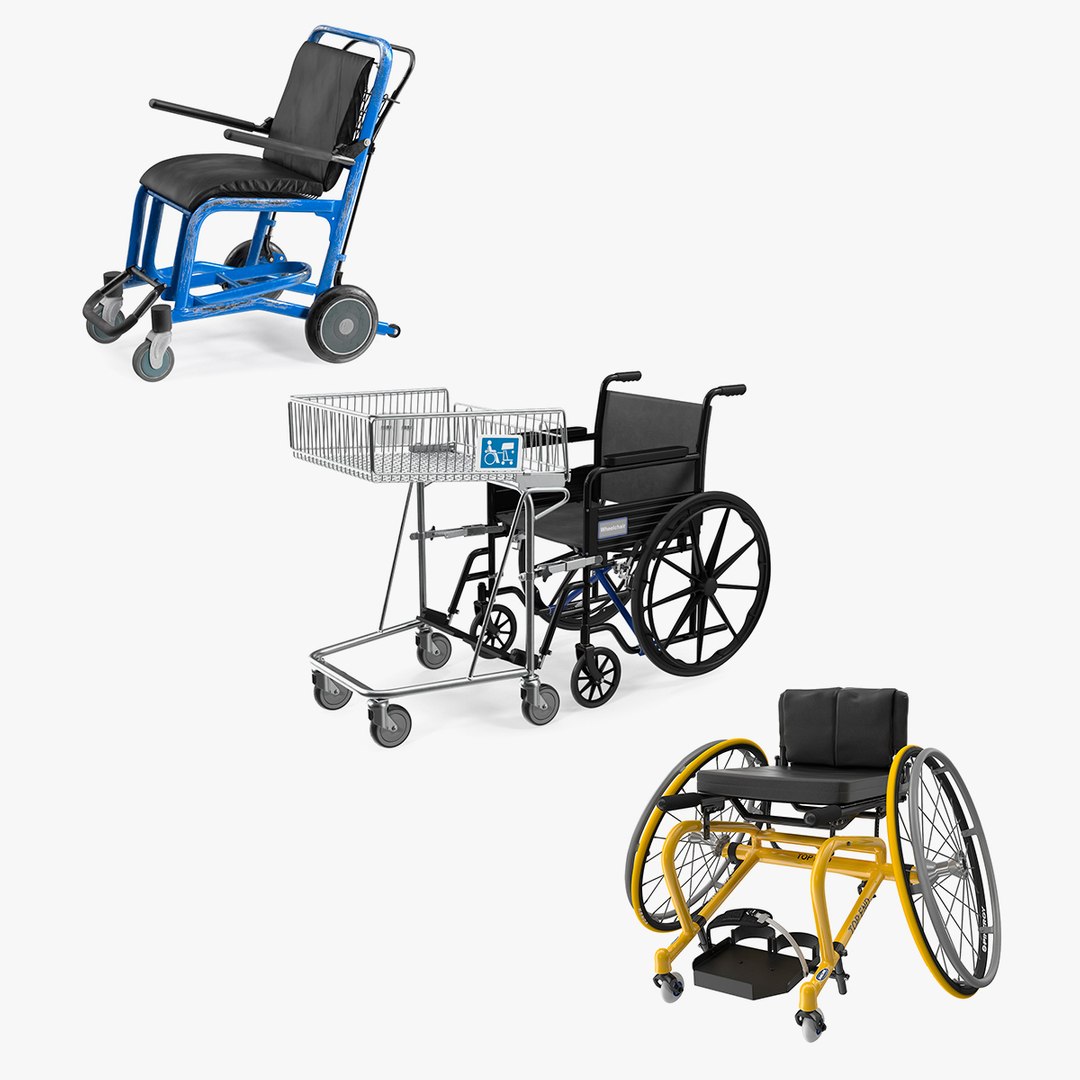 Wheelchairs Collection 5 model https://p.turbosquid.com/ts-thumb/oy/as3qpb/64/wheelchairscollection53dsmodel000/jpg/1709110138/1920x1080/fit_q87/0165eeee08829e589a30bd9104a68fcffa1c4357/wheelchairscollection53dsmodel000.jpg