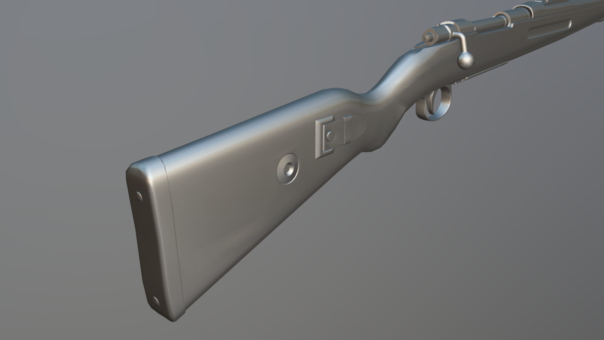 K98 Rifle 3D Model - TurboSquid 1348024