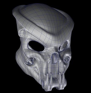 Celtic Predator Bio Helmet LOW POLLY