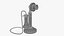 Vintage candlestick telephone