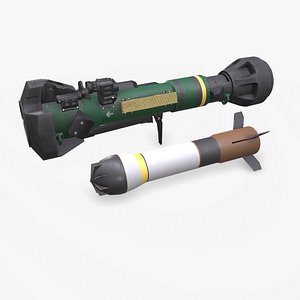 3D NLAW Next Generation Light Anti-tank Weapon model