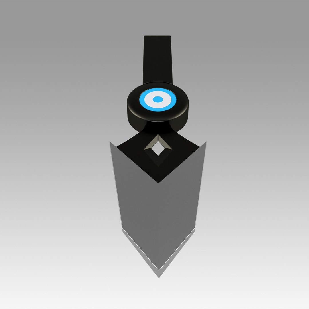 Valorant Jett Knife 3D Model - TurboSquid 1608970