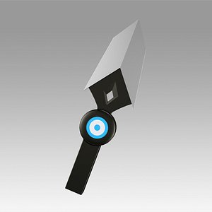 valorant jett knife 3D model