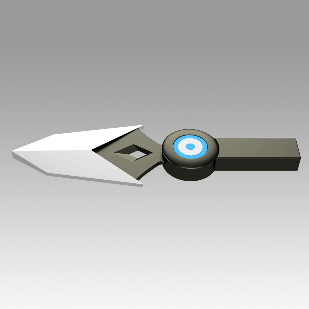 Valorant Jett Knife 3D Model - TurboSquid 1608970