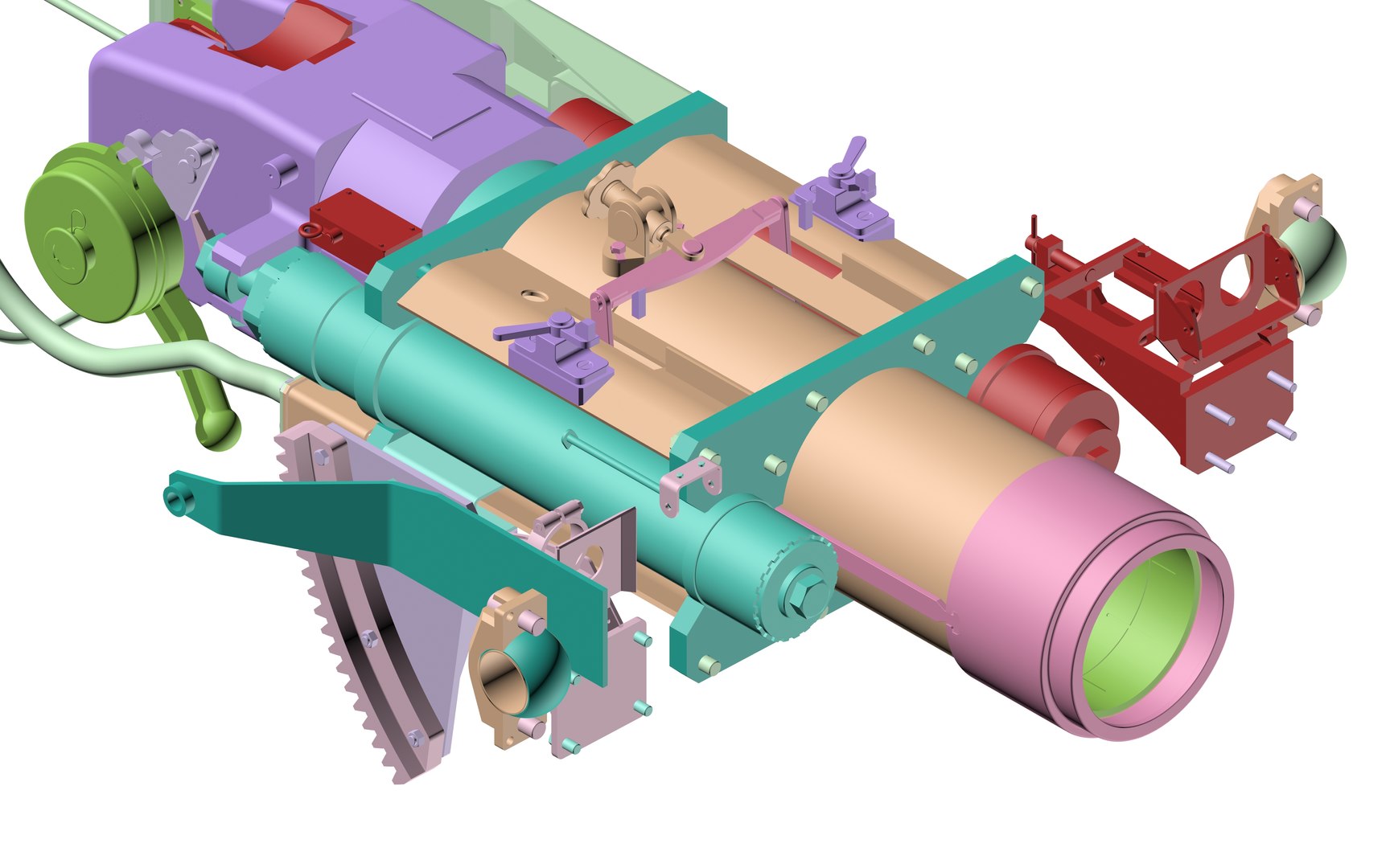 3d Tank Gun 8 Cm