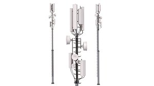 Large Cell Phone Tower 3D