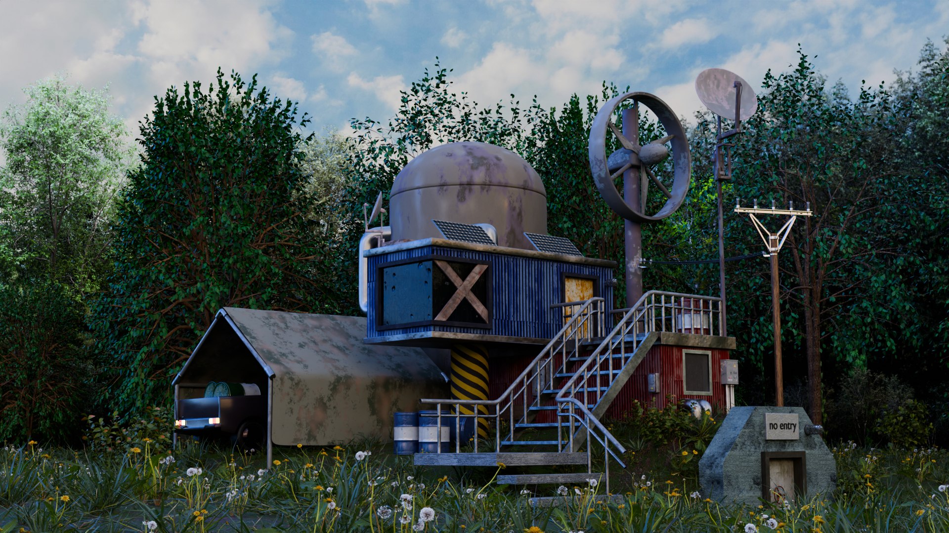 3D Base Survival - TurboSquid 2242224