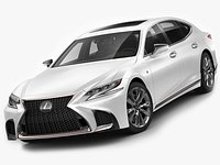 Lexus LS500 F-sport 2018