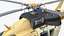 combat helicopter aerial scout 3D
