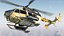 combat helicopter aerial scout 3D