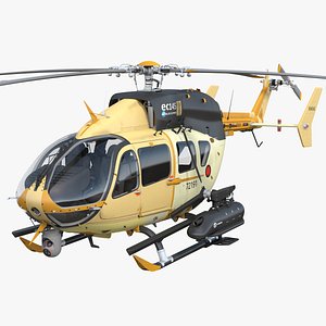combat helicopter aerial scout 3D