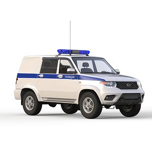 UAZ police Russia