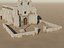 Wild West Mission Church - Spanish Colonial Adobe Mexican Frontier PBR