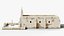 Wild West Mission Church - Spanish Colonial Adobe Mexican Frontier PBR