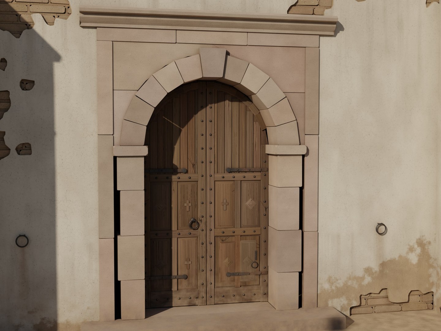Wild West Mission Church - Spanish Colonial Adobe Mexican Frontier PBR 3D model https://p.turbosquid.com/ts-thumb/oz/56adjp/dh/04_missionchurch_04_detalle_puerta/jpg/1792164609/1920x1080/fit_q87/591454361f0fd97cfe28944d192000a002ad520d/04_missionchurch_04_detalle_puerta.jpg