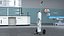 Medical Cart with Oxygen Cylinder E Tank