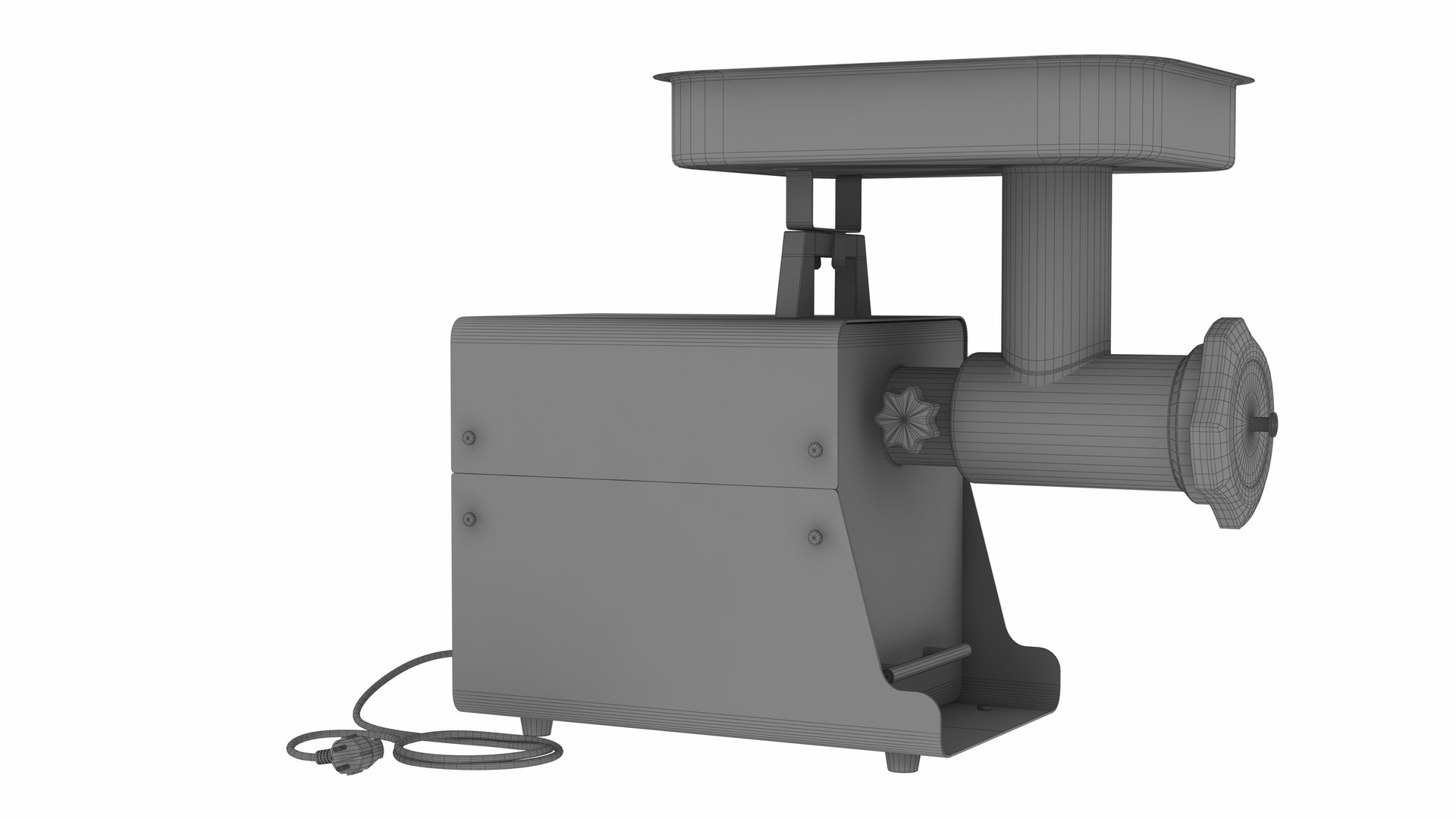 Meat Grinder model https://p.turbosquid.com/ts-thumb/oz/DNmbnV/uj/meatgrinder11/jpg/1744630763/1920x1080/fit_q87/d08cbfbf912830a02bf3499e5292b38caf01d487/meatgrinder11.jpg