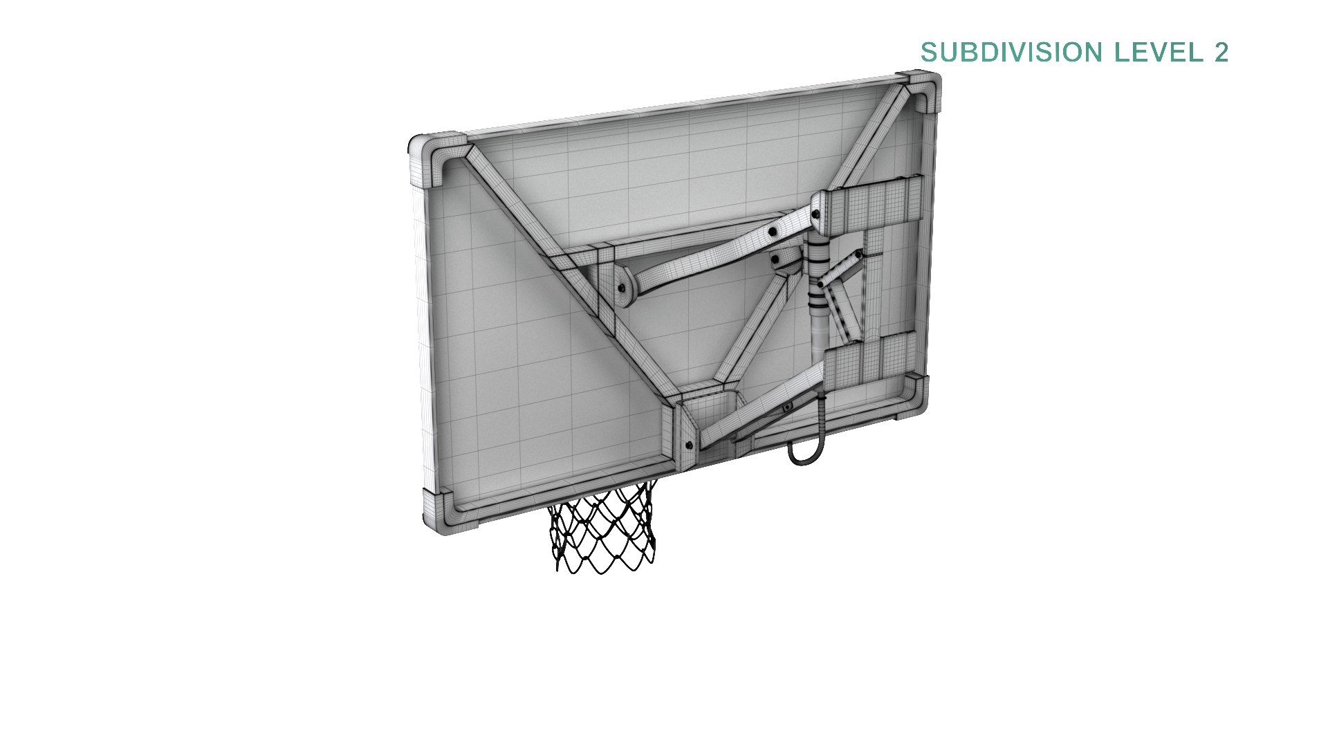 3D Basketball Rim model - TurboSquid 1766581