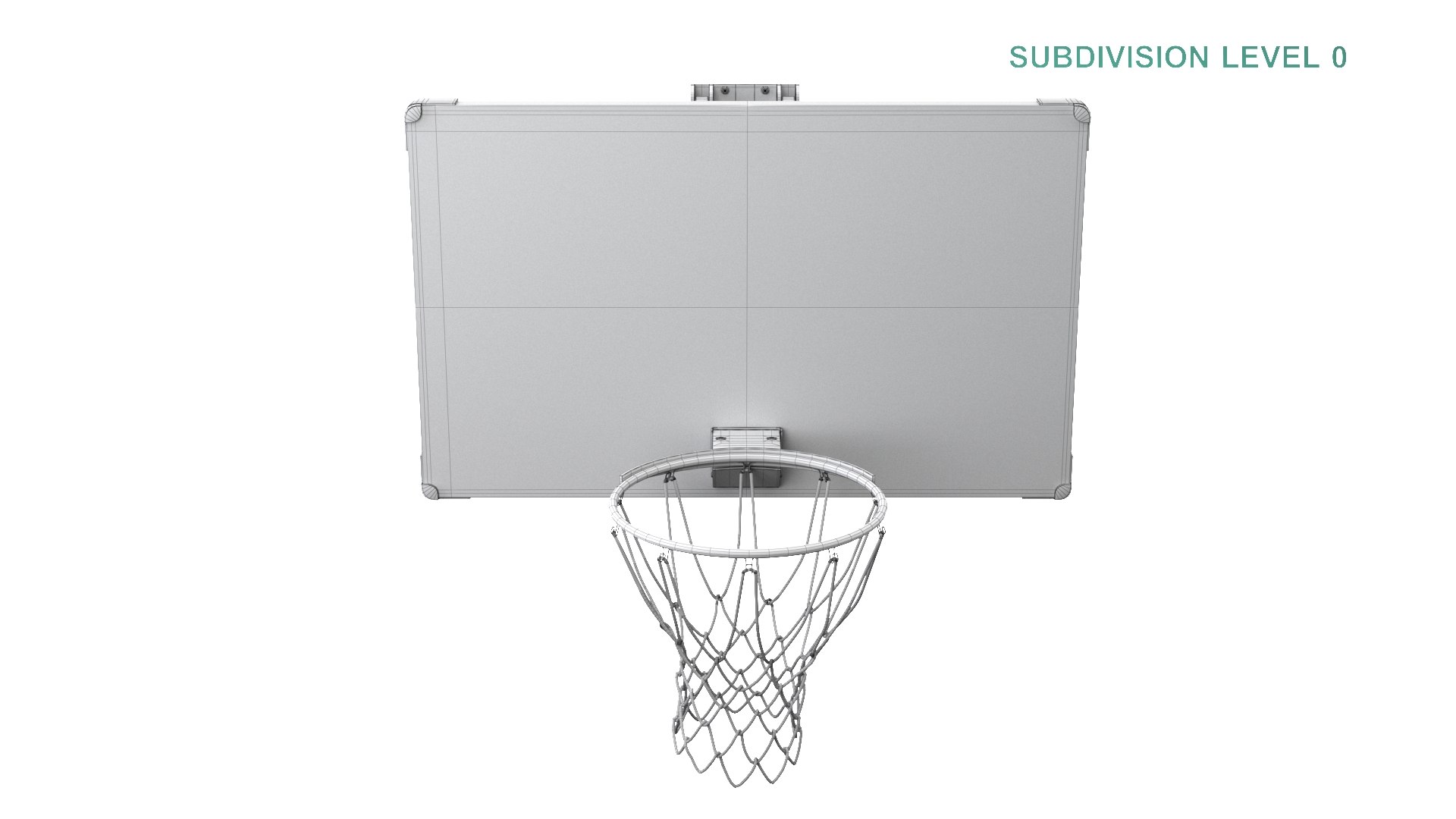 3D Basketball Rim model - TurboSquid 1766581