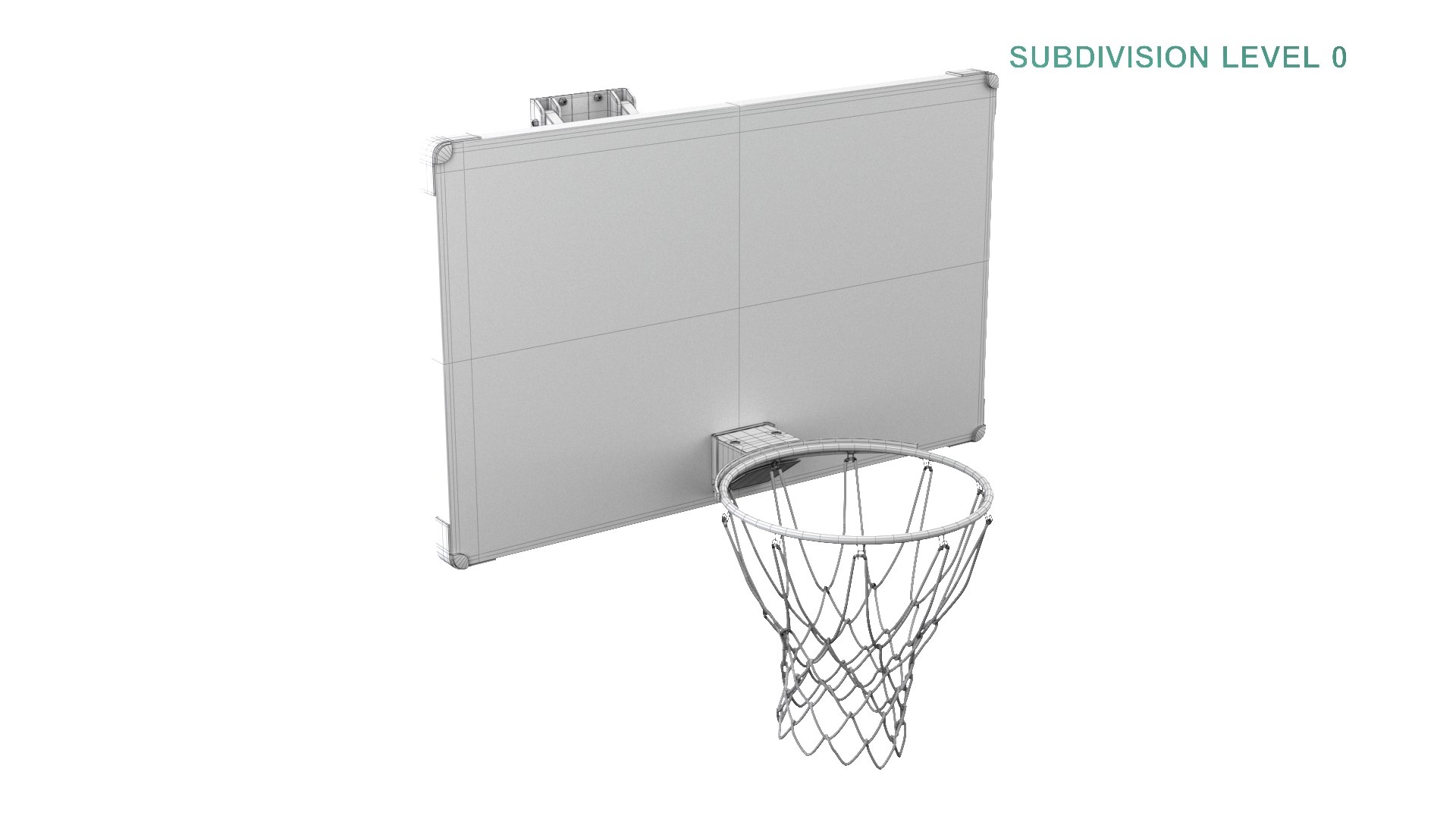 3D Basketball Rim model - TurboSquid 1766581