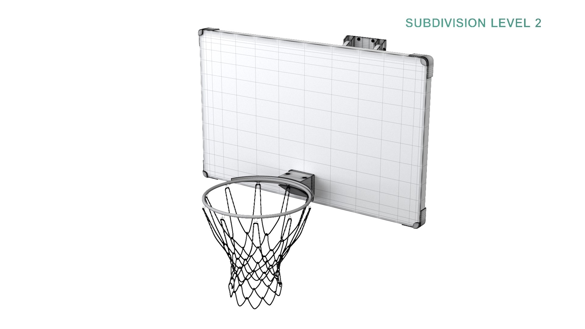 3D Basketball Rim model - TurboSquid 1766581