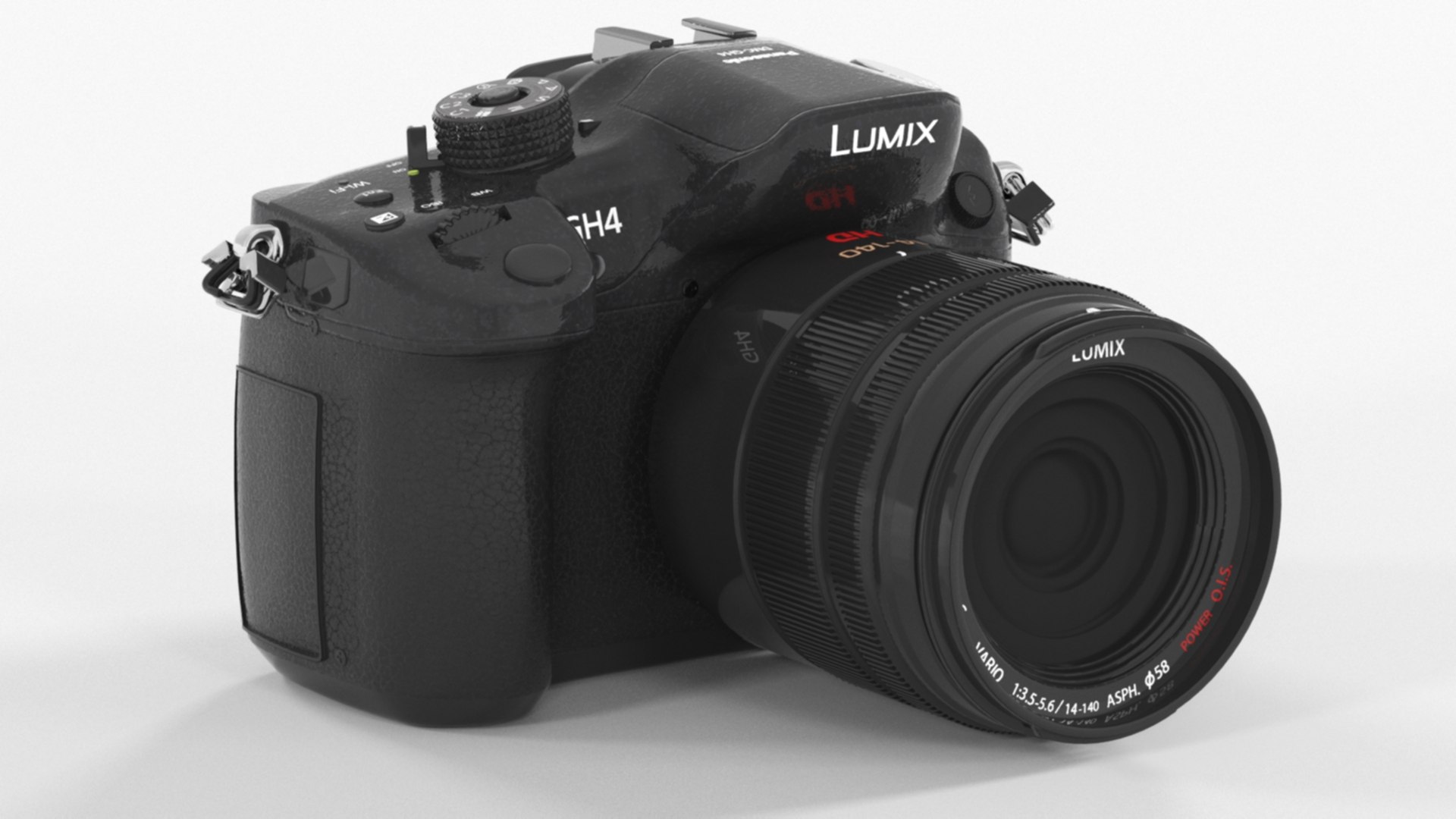 3D Panasonic Lumix GH4 Mirrorless Digital Camera Model - TurboSquid 2339787