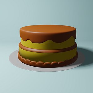 3d Model Birthday Cake