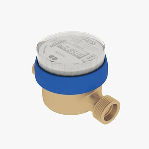 Water Meter 3D model