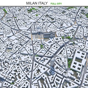 Milan City in Italy