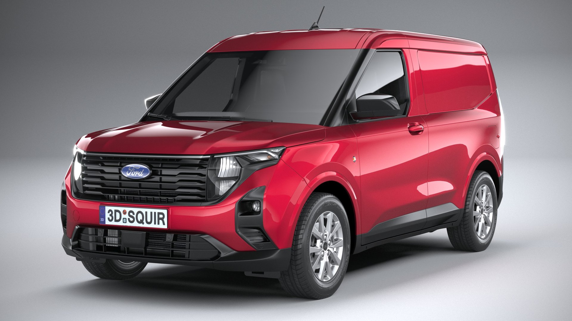 3D Ford Transit Courier 2024 TurboSquid 2162263