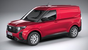3D Ford Transit Courier 2024