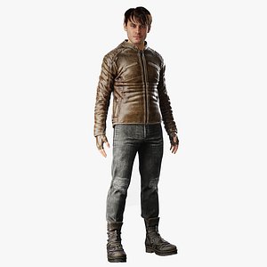 Men Casual Outfit 3D model