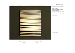 hudson charcoal strip sconce 3d max