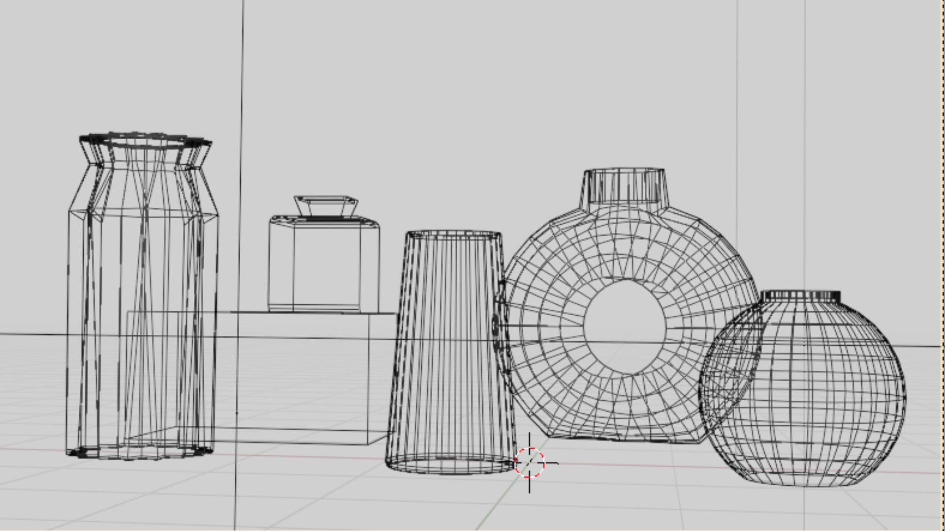Ceramic Vases 5-piece Set 3D Model - TurboSquid 2386884