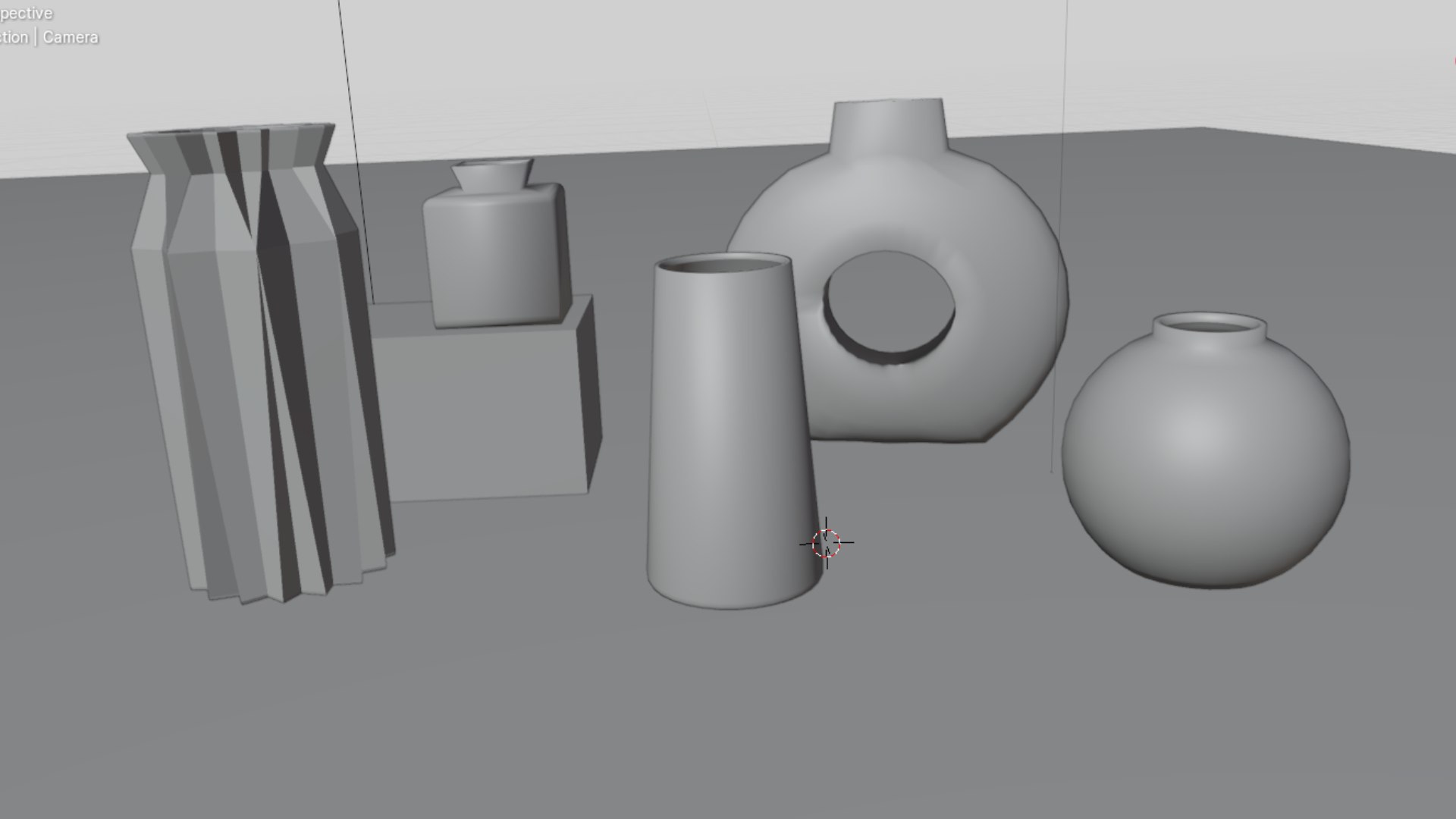 Ceramic Vases 5-piece Set 3D Model - TurboSquid 2386884