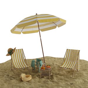 Sunny Coast Beach Set 25 model