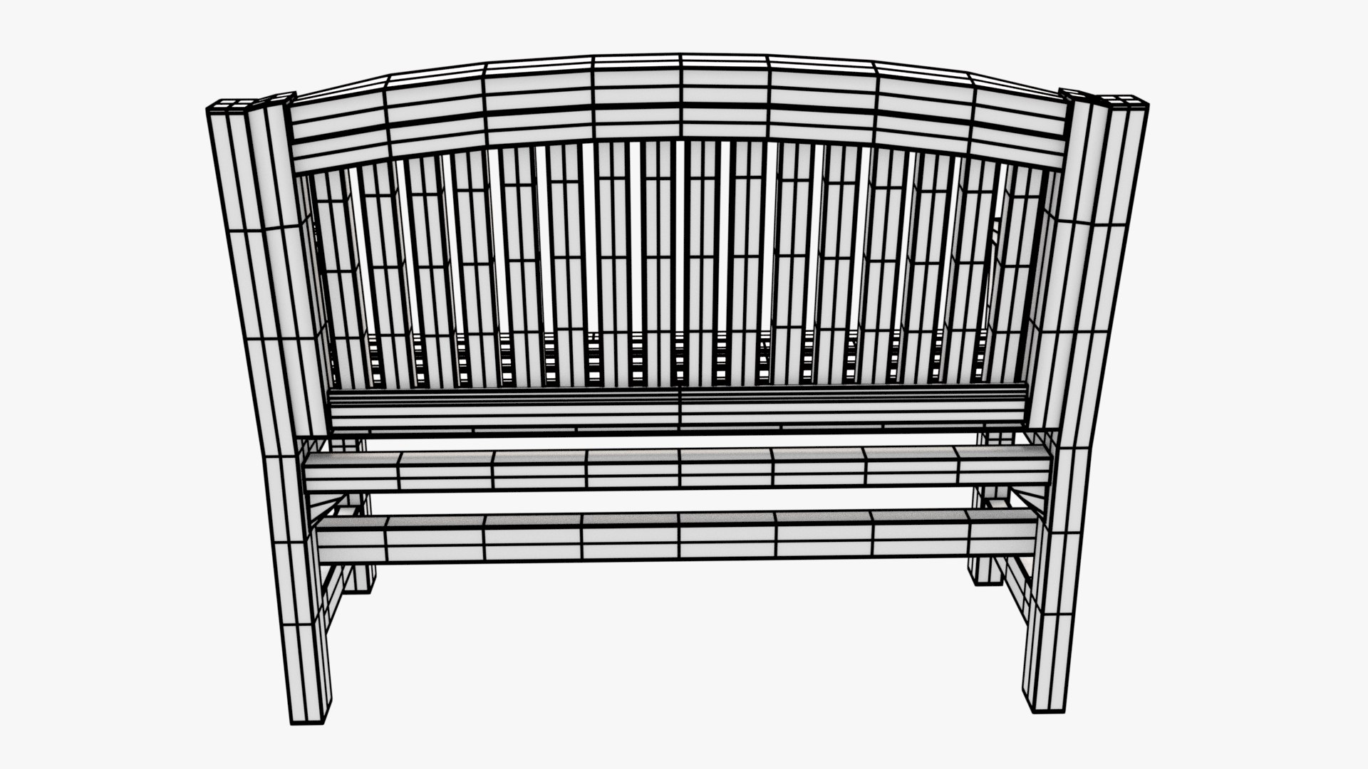 Bench Blender Games 3D Model - TurboSquid 1358229