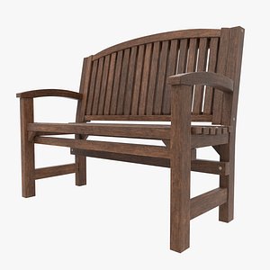 bench blender games 3D model