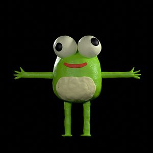 Cartoon Mouse 01-02 (RIGGED T-POSE) 3D Model $19 - .max - Free3D